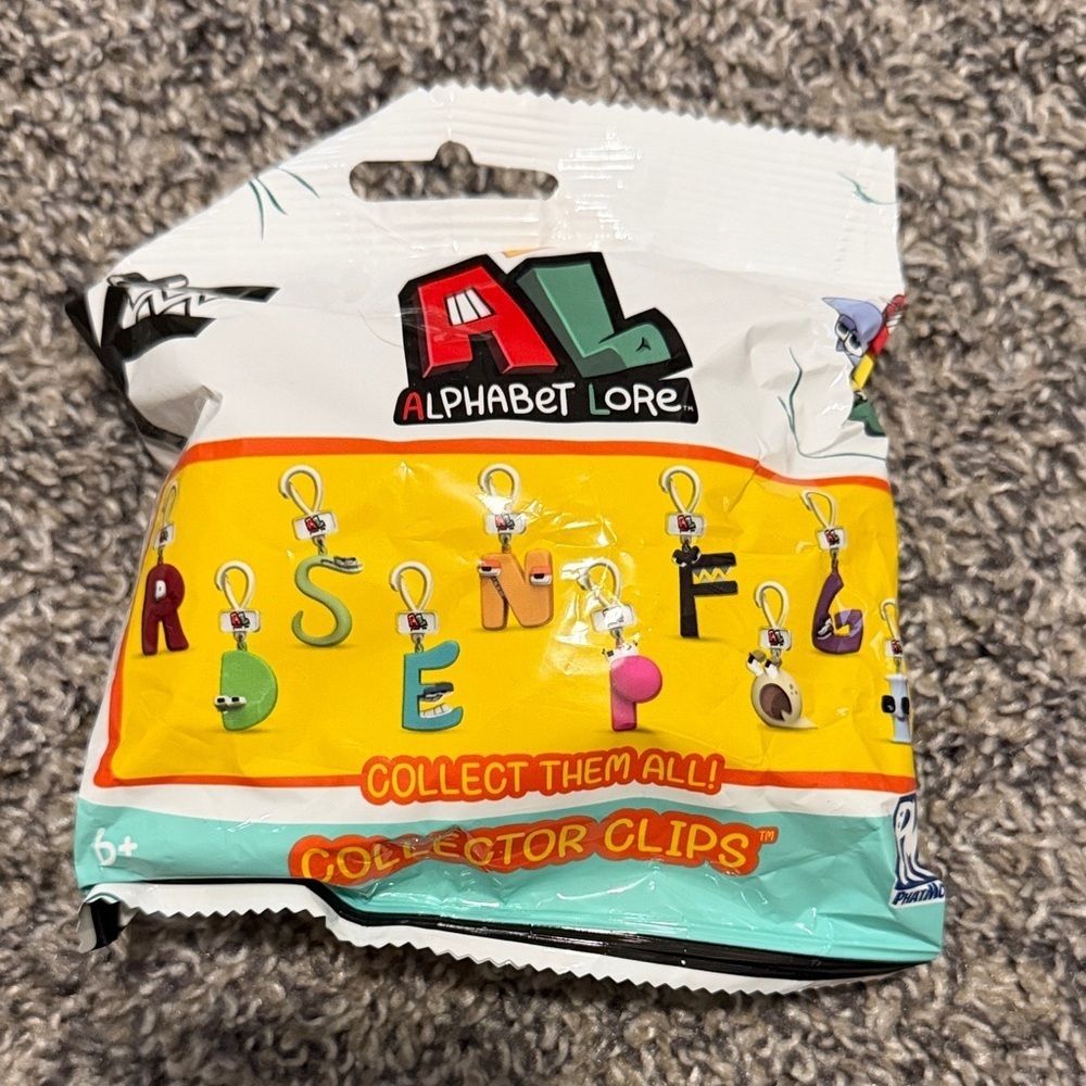 New Unopened Alphabet Lore Keychain